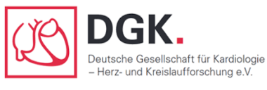 Logo DGK, Deutsche Gesellschaft für Kardiologie 